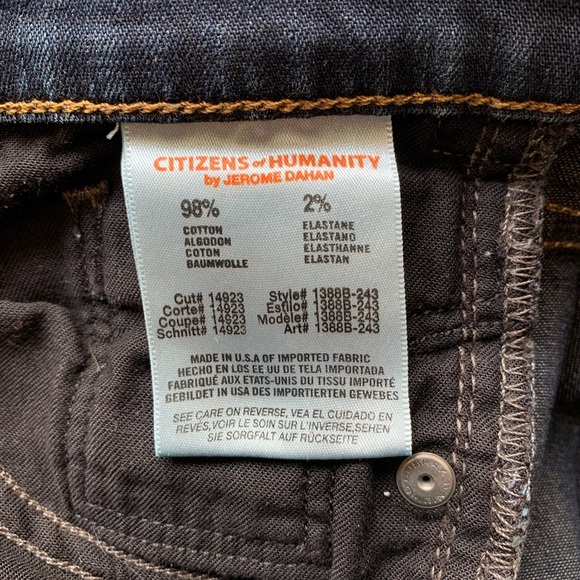 Citizens of Humanity Thompson Mid-Rise Skinny Jean - 27 - Picture 9 of 12